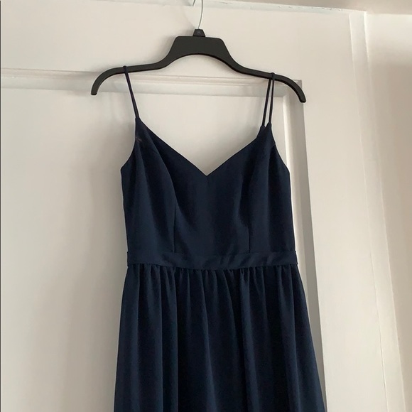 Levkoff bridesmaid chiffon dress - Picture 2 of 4